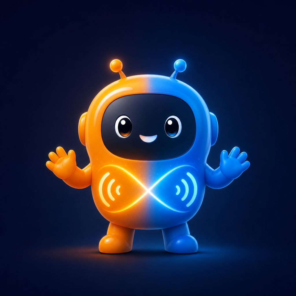 Mascota Niran con doble cobertura Orange y Movistar